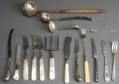 COLLECTION OF ASSORTED SILVER,
