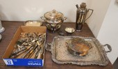 COLLECTION OF ASSORTED SILVERP