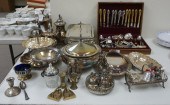 COLLECTION OF ASSORTED SILVERP