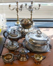 COLLECTION OF ASSORTED SILVERP