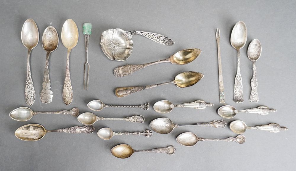 COLLECTION OF ASSORTED STERLING AND