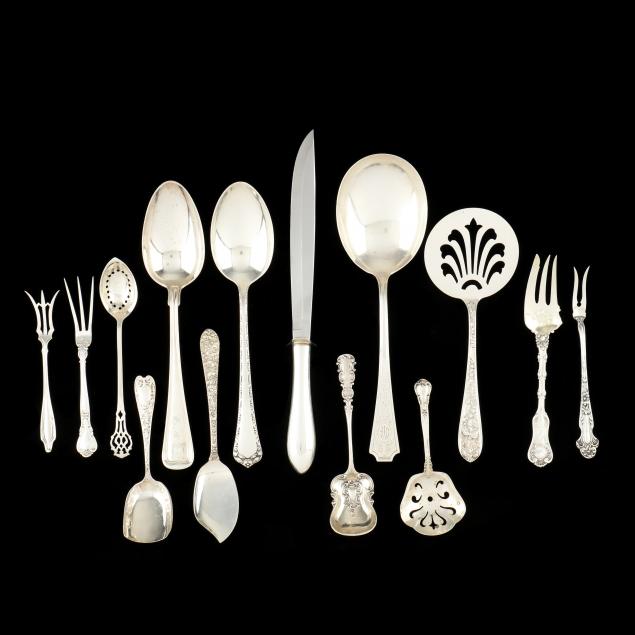COLLECTION OF ASSORTED STERLING