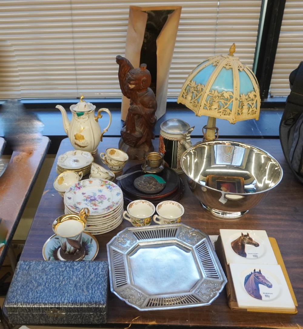 COLLECTION OF ASSORTED TABLE