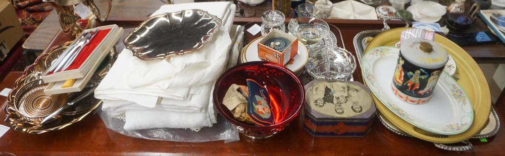 COLLECTION OF ASSORTED TEXTILES AND