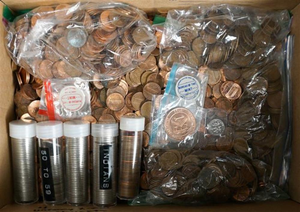 COLLECTION OF ASSORTED US PENNIES
