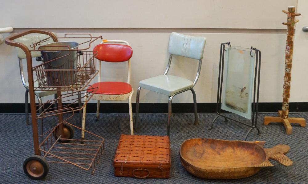 COLLECTION OF ASSORTED WOOD AND