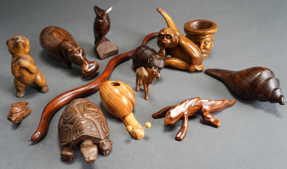 COLLECTION OF ASSORTED WOOD