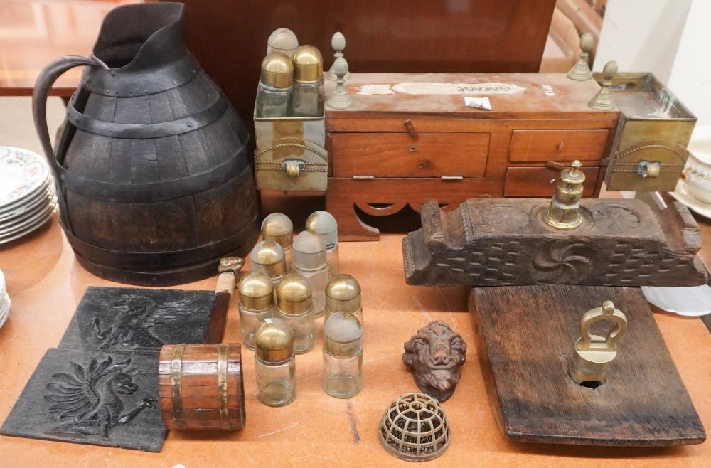 COLLECTION OF ASSORTED WOOD