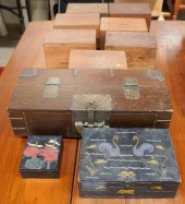 COLLECTION OF ASSORTED WOOD BO