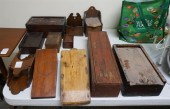 COLLECTION OF ASSORTED WOOD CA