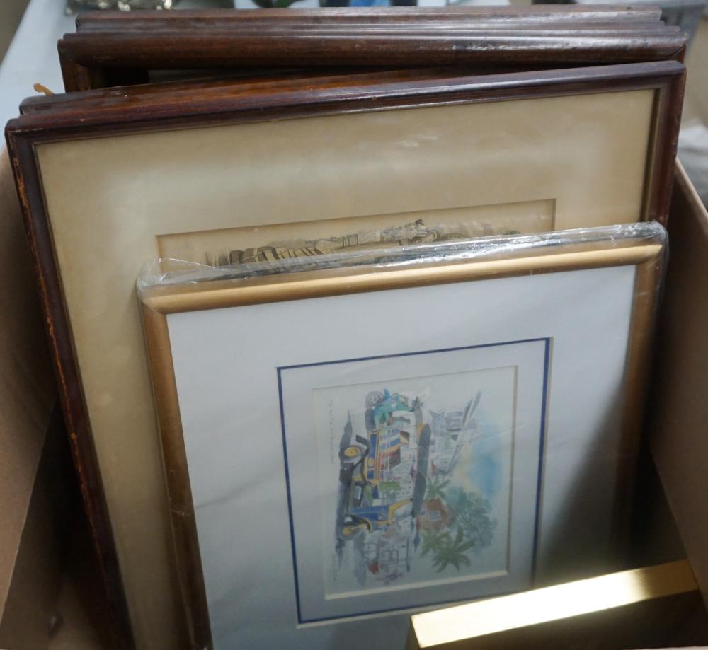 COLLECTION OF ASSORTED WORKS OF ART