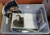 COLLECTION OF AUTOGRAPHED AND