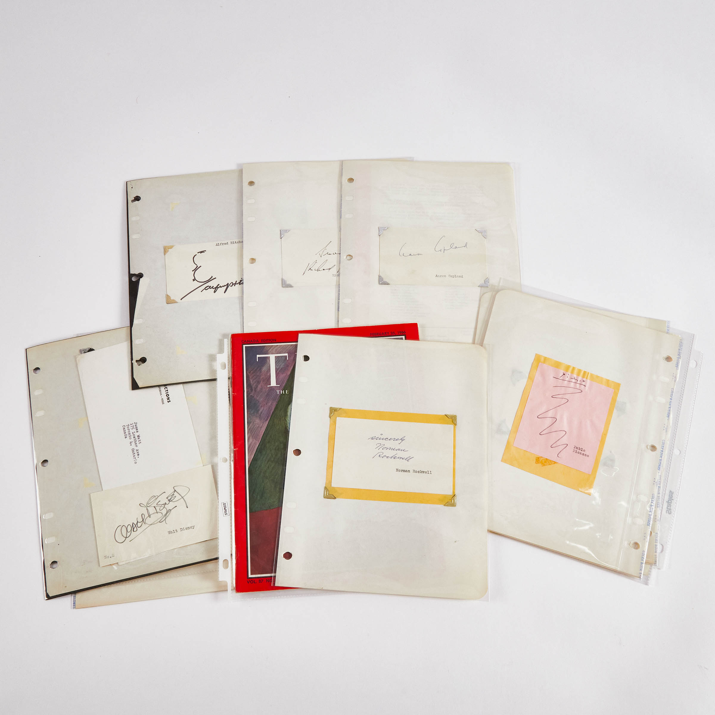 Collection of Autographs and