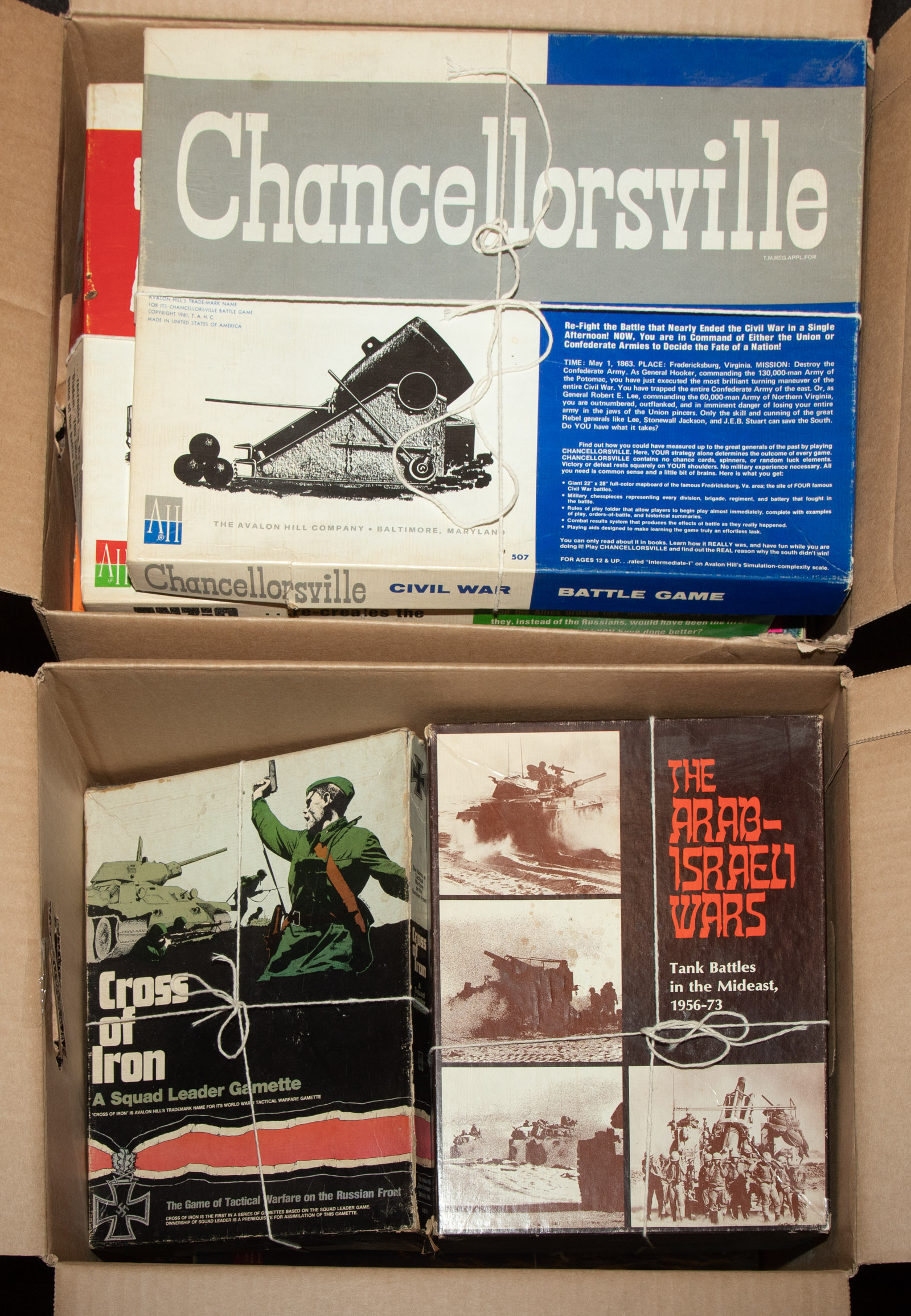 COLLECTION OF AVALON HILL BATTLE