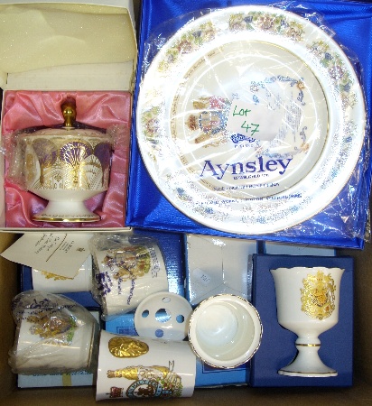 Collection of Aynsley Commemorative