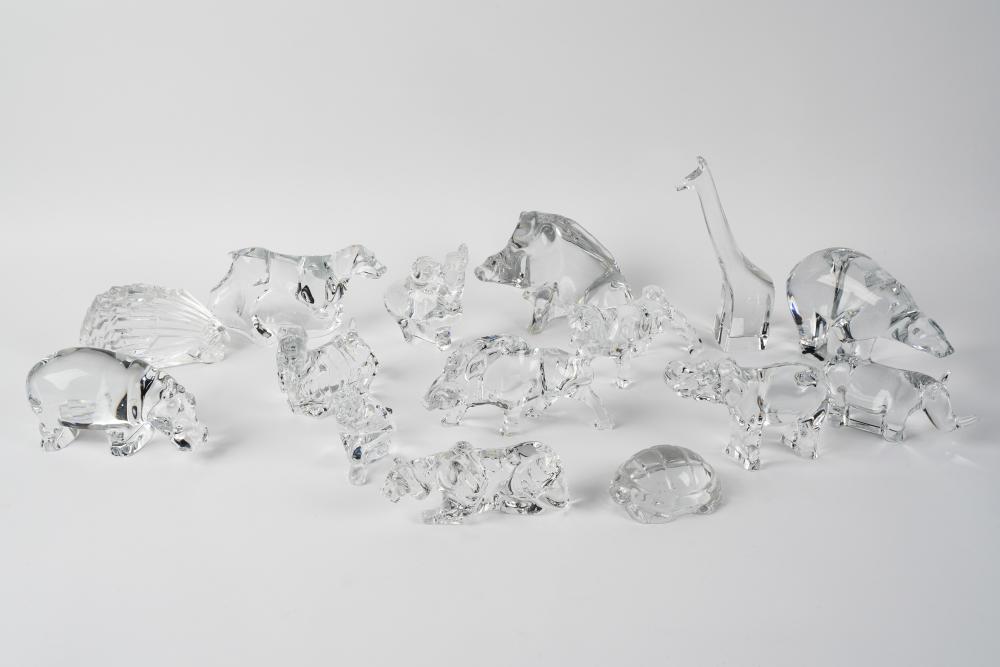 COLLECTION OF BACCARAT ANIMAL