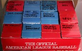 COLLECTION OF BASEBALLS BEARIN