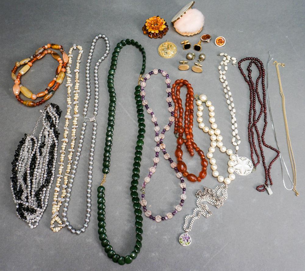COLLECTION OF BEADED AND OTHER