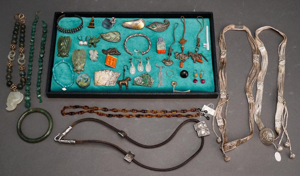 COLLECTION OF BEADED AND OTHER