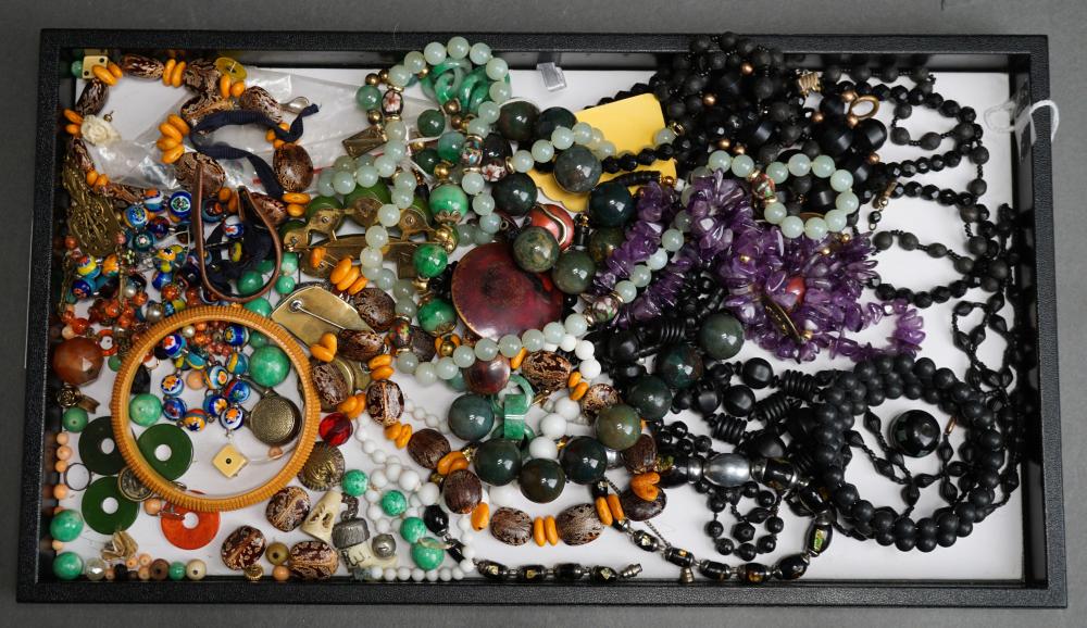 COLLECTION OF BEADED AND OTHER