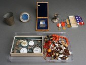 COLLECTION OF BEADED JEWELRY,
