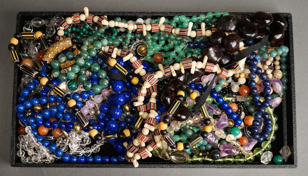 COLLECTION OF BEADED