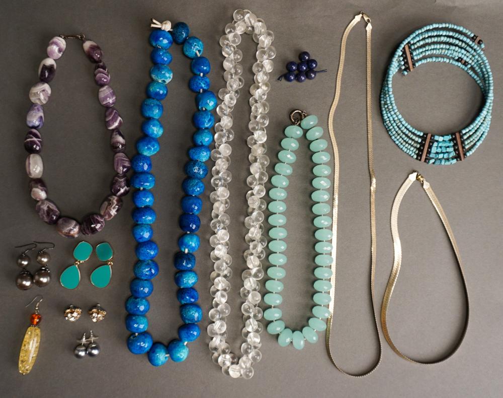 COLLECTION OF BEADED