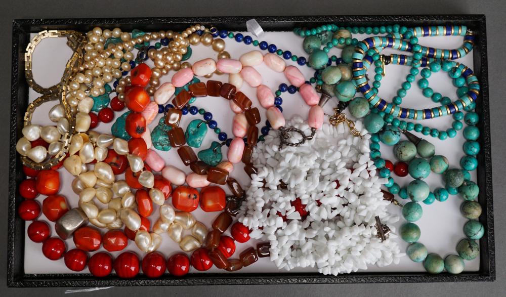 COLLECTION OF BEADED