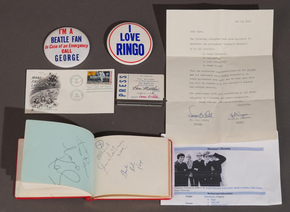 COLLECTION OF BEATLES MEMORABILIA