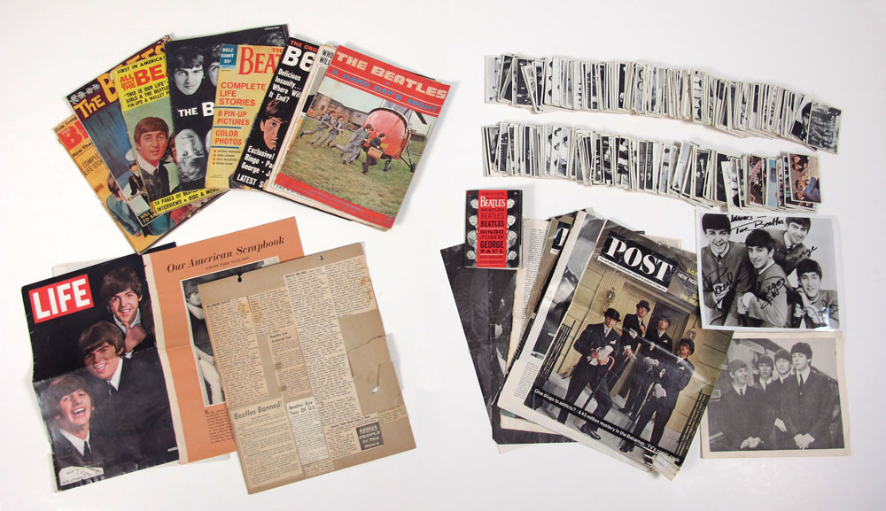 COLLECTION OF BEATLES TRADING CARDS
