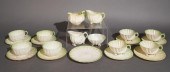 COLLECTION OF BELLEEK BLACK AN
