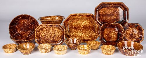 COLLECTION OF BENNINGTON TYPE