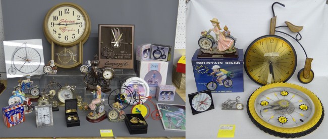 Collection of bicycle related