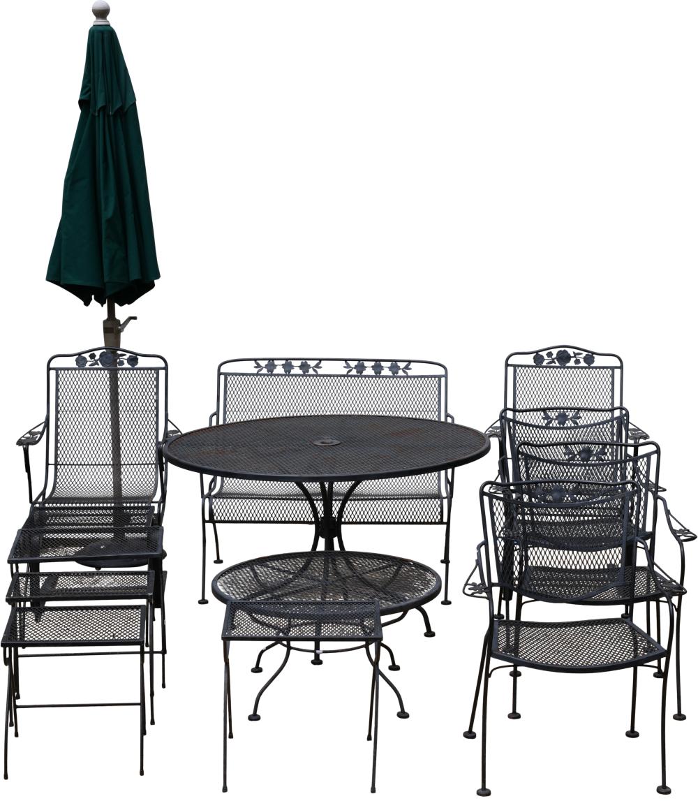 COLLECTION OF BLACK SALTERINI-STYLE
