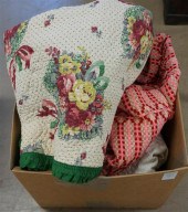 COLLECTION OF BLANKETS, THROWS