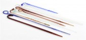 Collection of blown glass walk