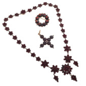 COLLECTION OF BOHEMIAN GARNET