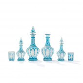 COLLECTION OF BOHEMIAN OVERLAY