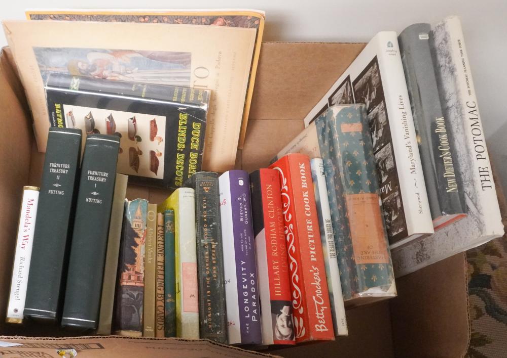 COLLECTION OF BOOKS, INCLUDING DUCK
