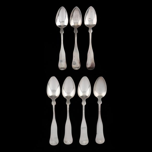 COLLECTION OF BOSTON COIN SILVER