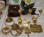 COLLECTION OF BRASS AND IRON S