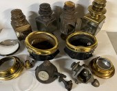 COLLECTION OF BRASS ERA ITEMS