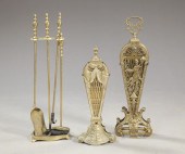 Collection of Brass Fireplace