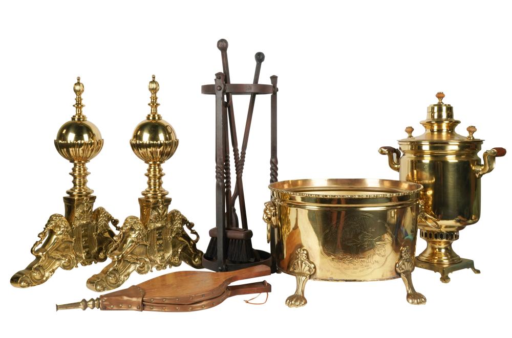 COLLECTION OF BRASS