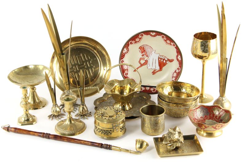 Collection of Brass(22) pieces