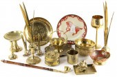 Collection of Brass(22) pieces