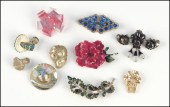COLLECTION OF BROOCHES. Includ