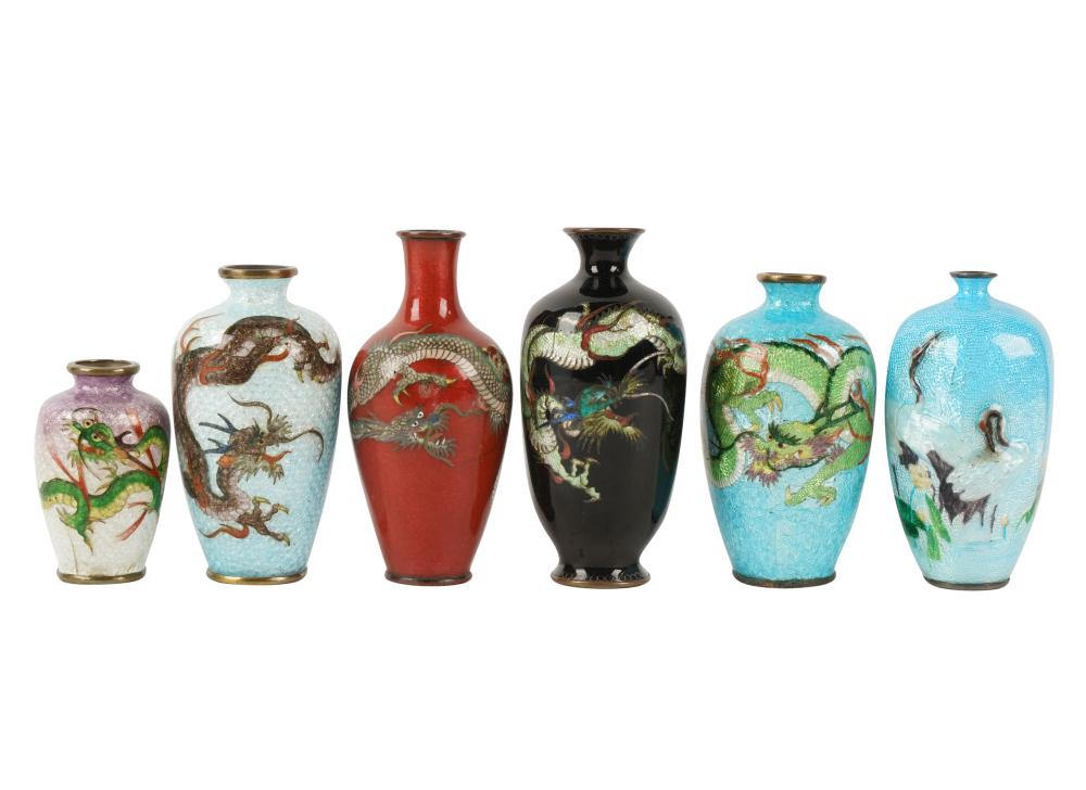 COLLECTION OF BUD VASESCollection