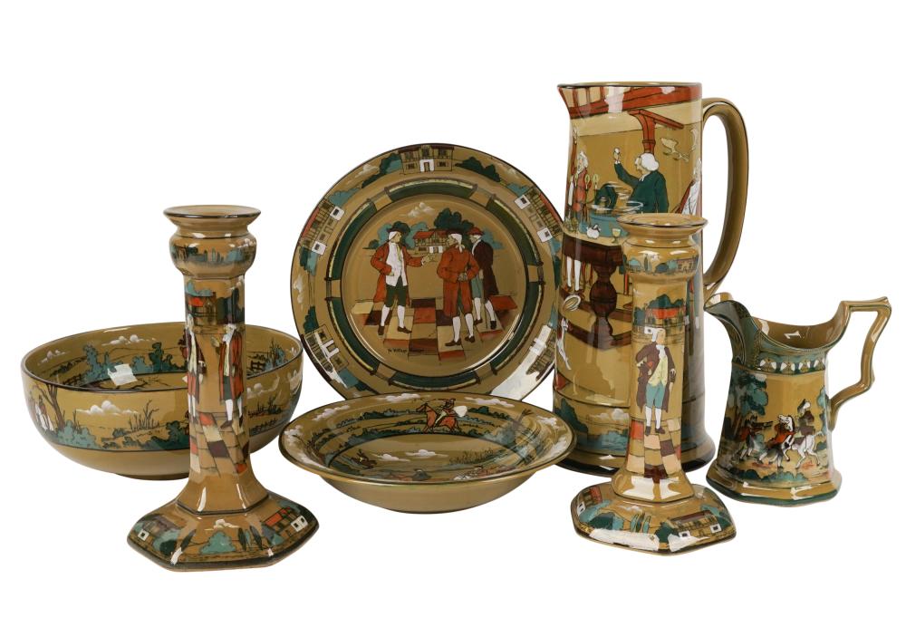 COLLECTION OF BUFFALO POTTERY