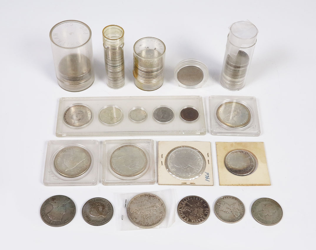 COLLECTION OF CANADIAN SILVER &